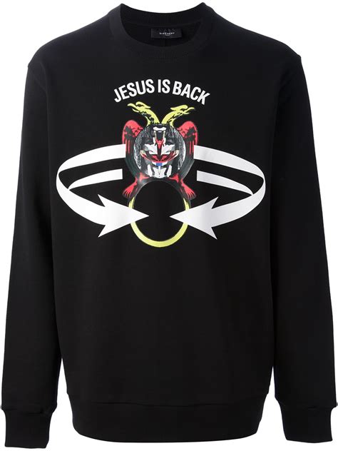 givenchy jesus sweatshirt